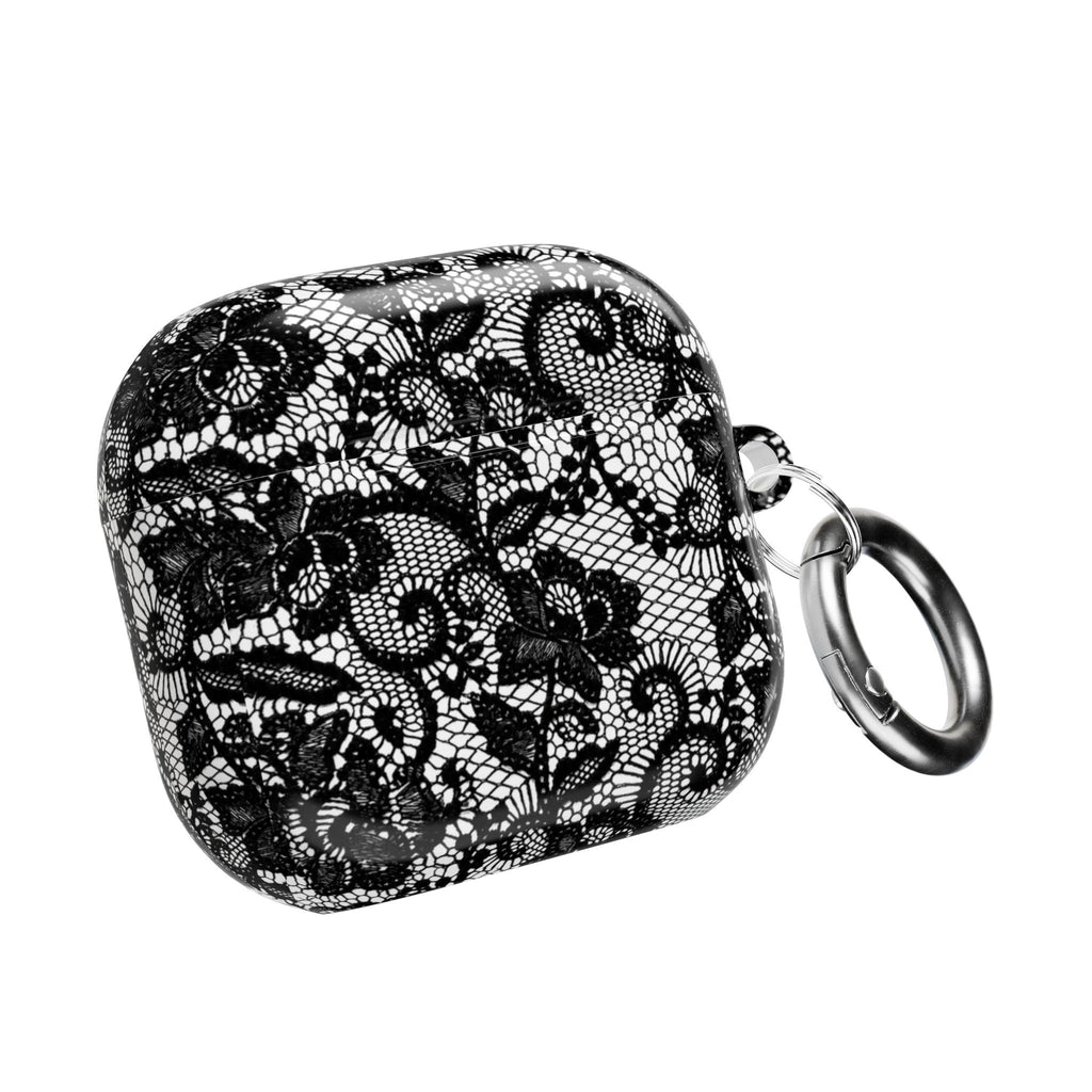 Black Floral Lace - AirPod Case