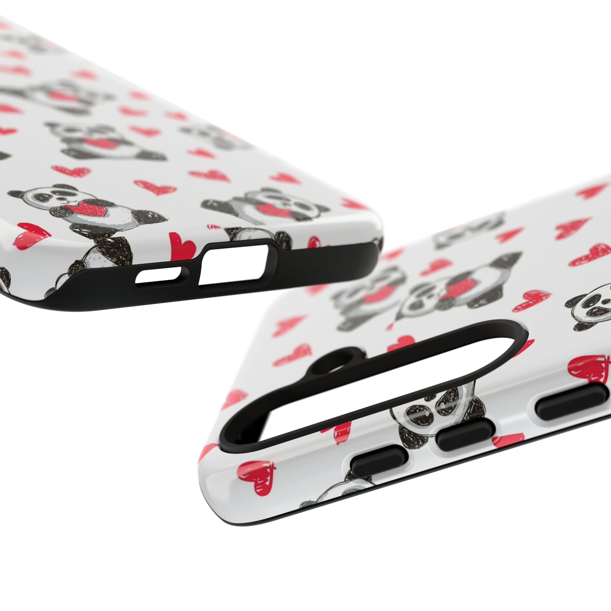 Cute Panda Pattern Phone Case — Tough Cases
