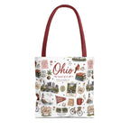 Ohio Illustrated Tote Bag — All-Over-Print Travel & Gift Tote