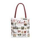 Ohio Illustrated Tote Bag — All-Over-Print Travel & Gift Tote