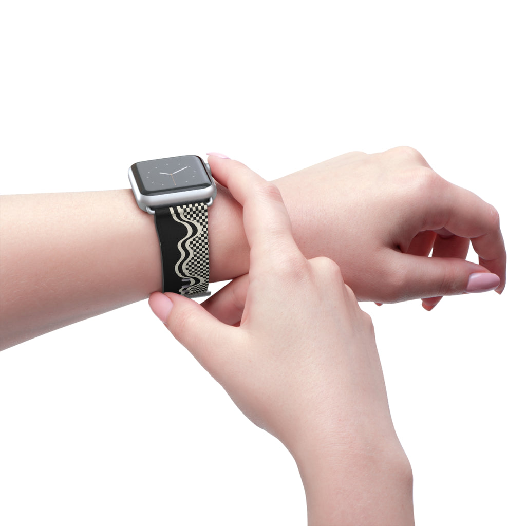 Monochrome Flow - Apple Watch Strap
