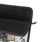 Night Shift Raccoon Nurse Laptop Sleeve — Cute Medical Student & Healthcare Worker Gift