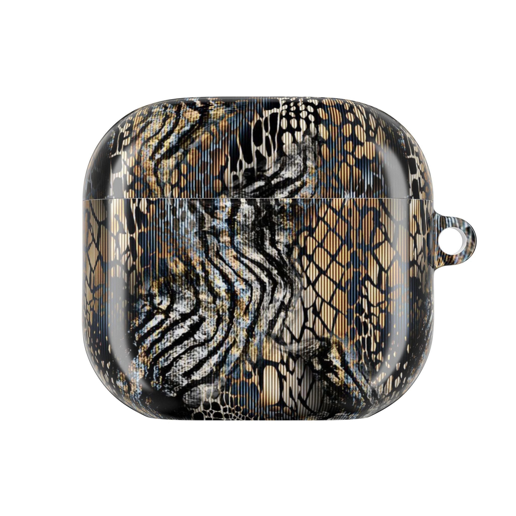 Animal Print AirPod Case — Stylish Snake & Zebra Pattern Protective Cover
