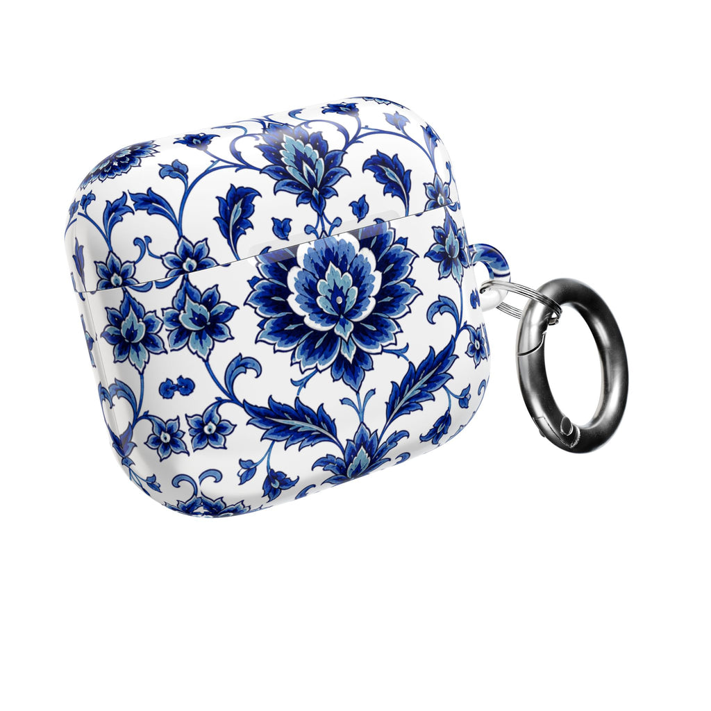 Porcelain Blue Floral AirPod Case