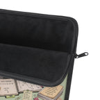 Macro Hamster Laptop Sleeve — Cute Finance-Themed Protective Case for Students & Analysts