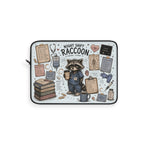 Night Shift Raccoon Nurse Laptop Sleeve — Cute Medical Student & Healthcare Worker Gift