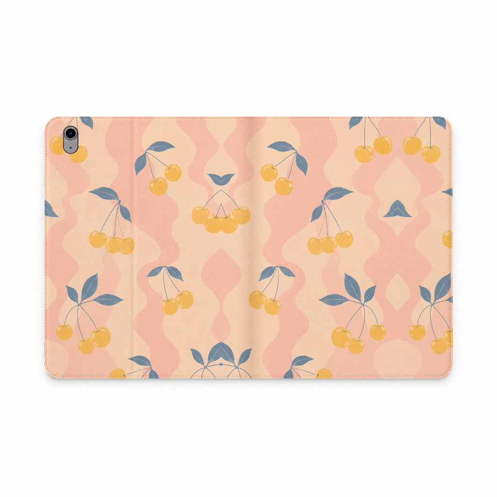 Retro Yellow Cherry - Tablet Case