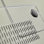 Wild Grace - Clear MacBook Case