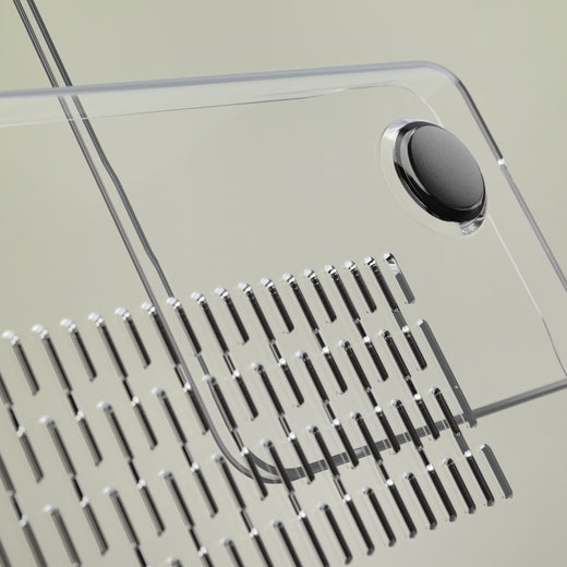 Wild Grace - Clear MacBook Case