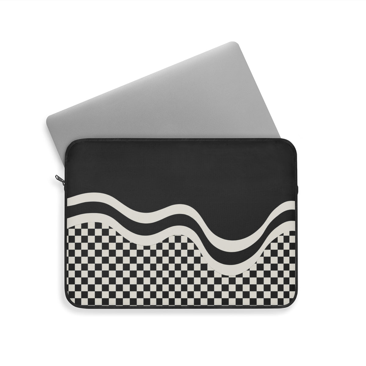 Monochrome Flow - Laptop Sleeve