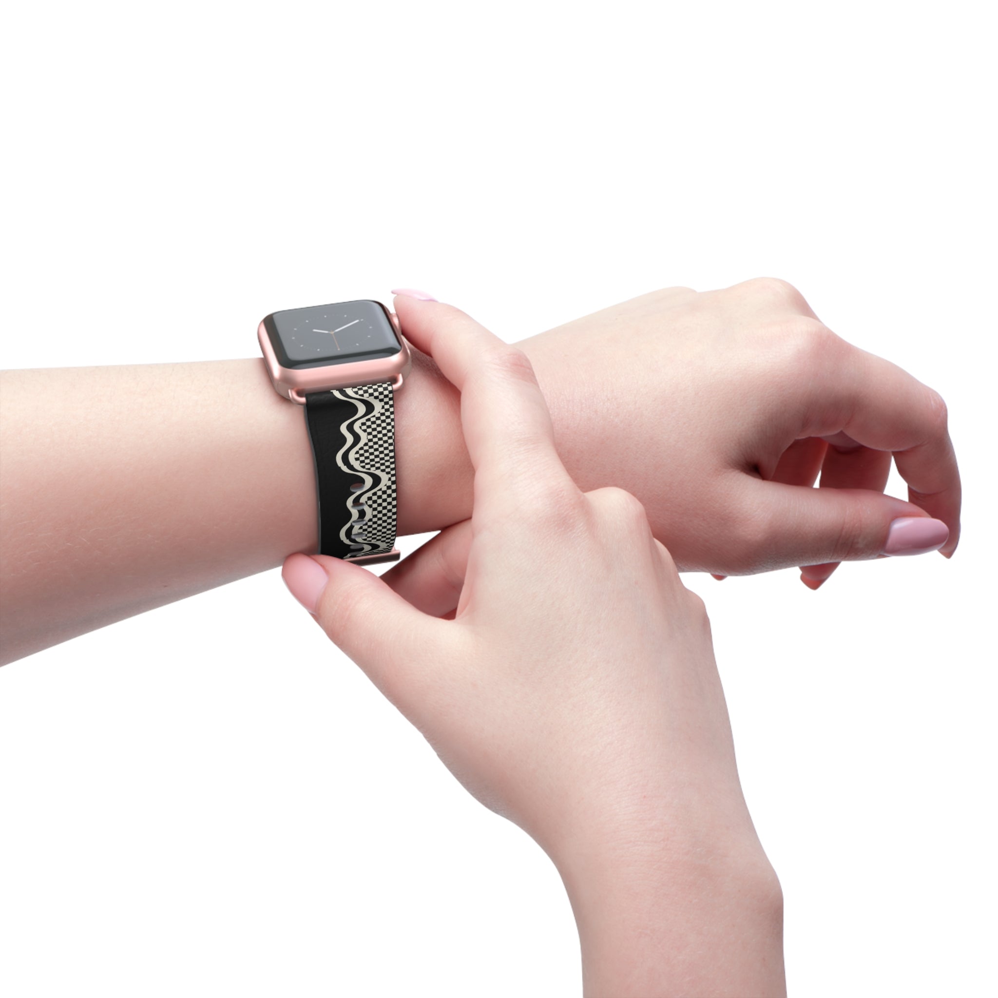 Monochrome Flow - Apple Watch Strap