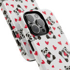 Cute Panda Pattern Phone Case — Tough Cases