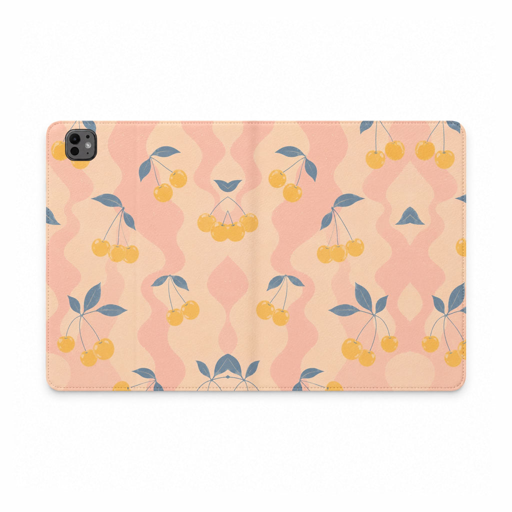 Retro Yellow Cherry - Tablet Case