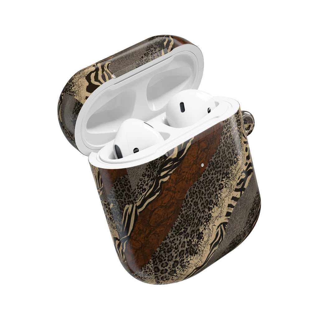 Animal Print AirPod Case – Leopard & Zebra Pattern Protective Cover