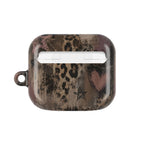 Leopard Heart AirPod Case — Vintage Glam Protective Cover