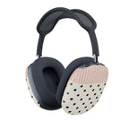 Polka Dot Pink Stripe - AirPod Max Covers