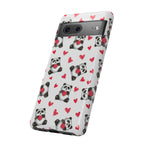 Cute Panda Pattern Phone Case — Tough Cases