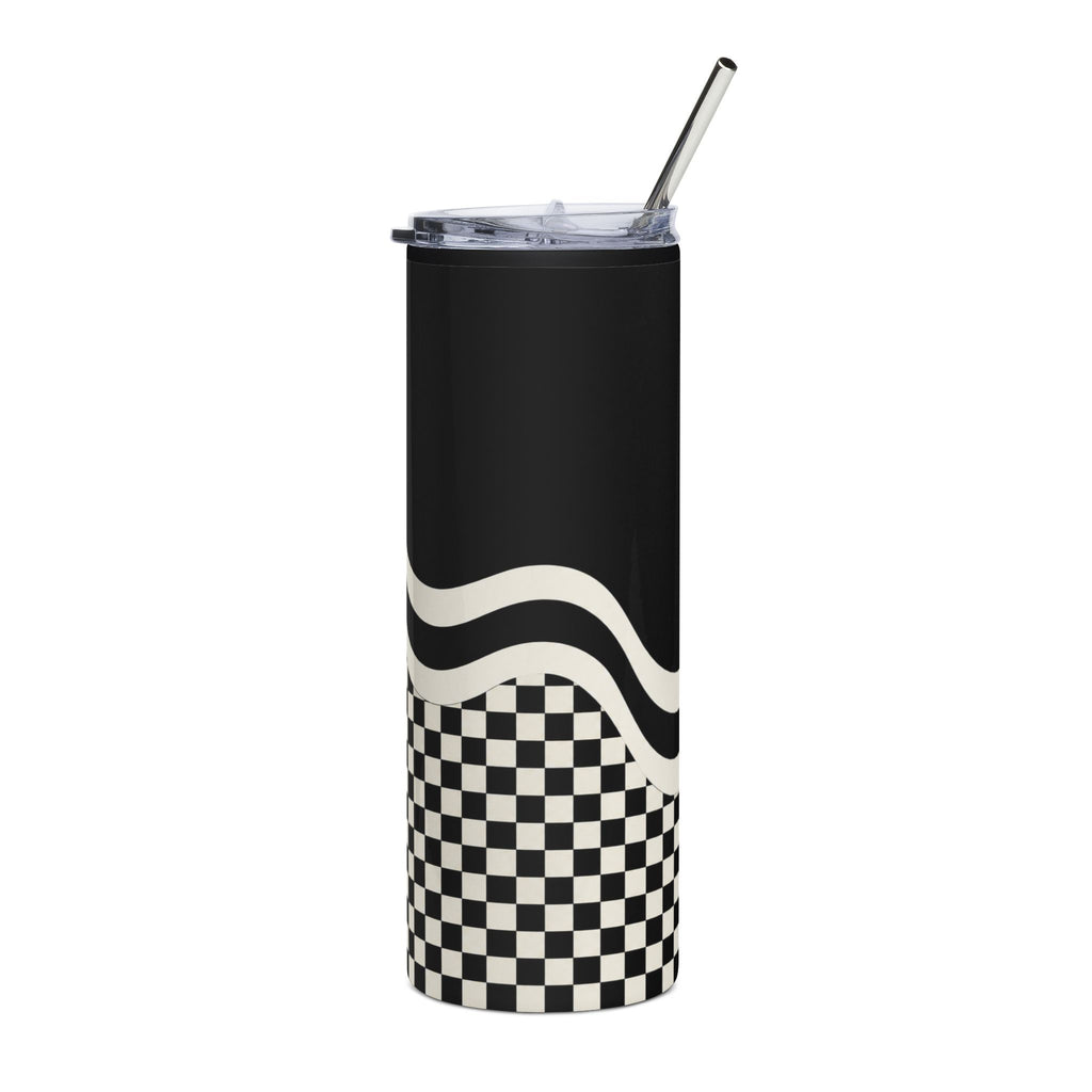 Monochrome Flow - 20oz Stainless Steel Tumbler