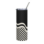 Monochrome Flow - 20oz Stainless Steel Tumbler