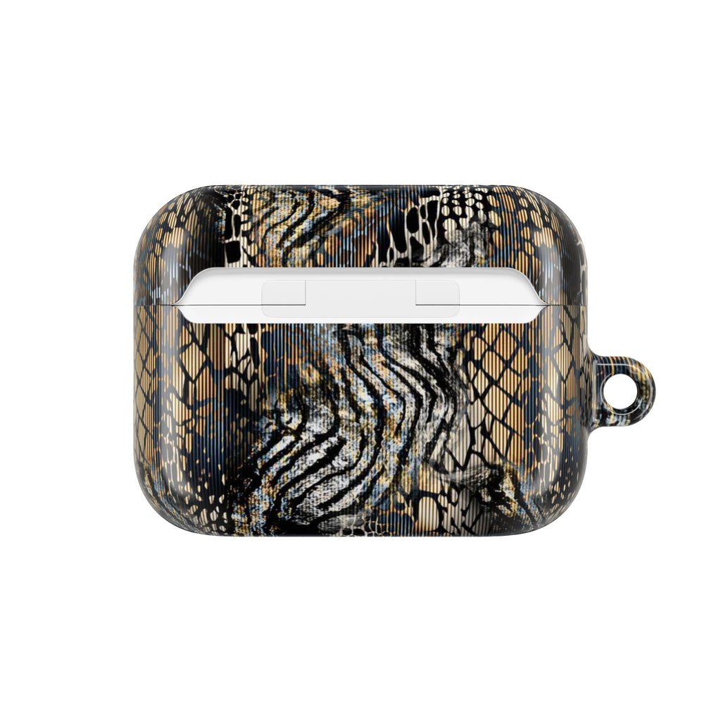 Animal Print AirPod Case — Stylish Snake & Zebra Pattern Protective Cover