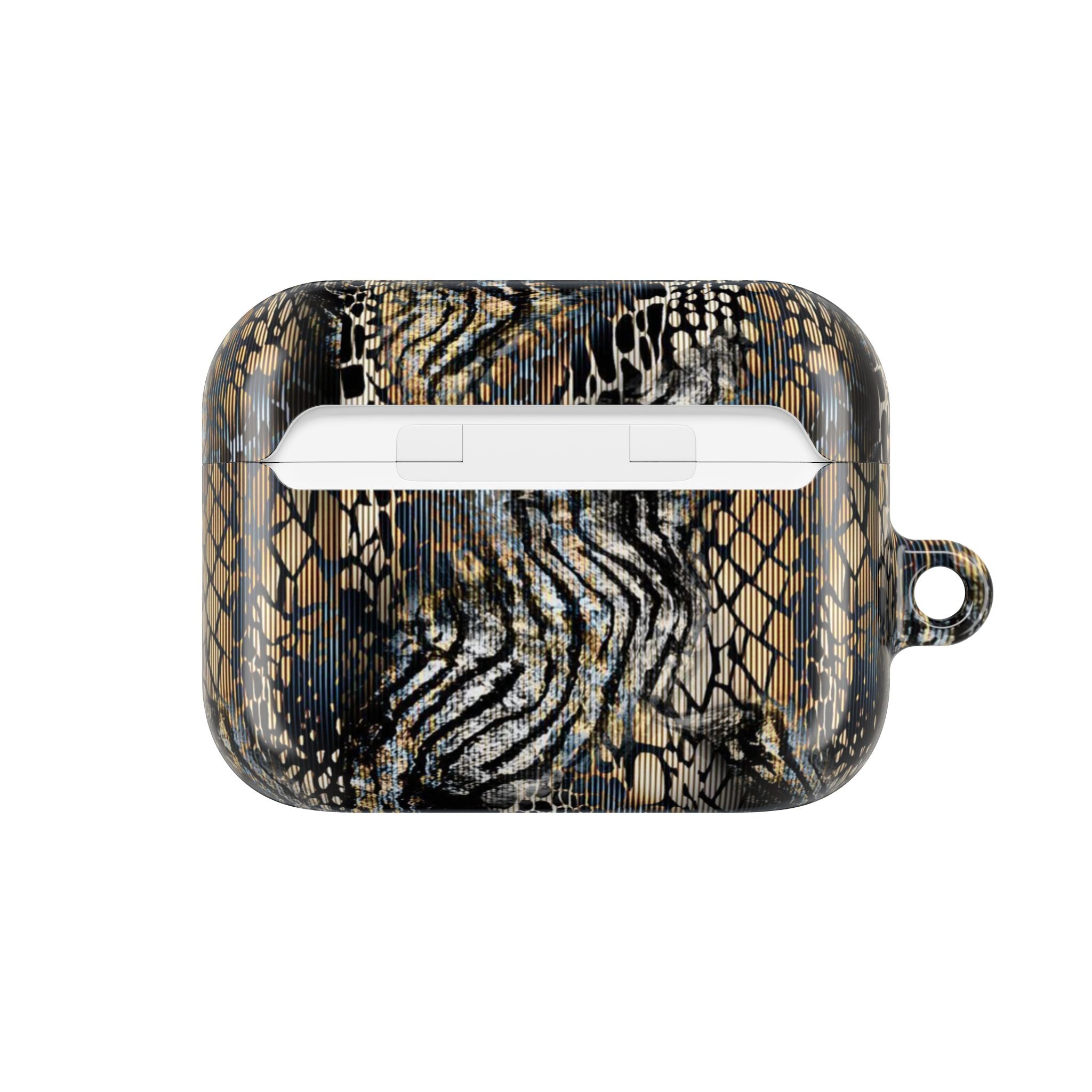Animal Print AirPod Case — Stylish Snake & Zebra Pattern Protective Cover