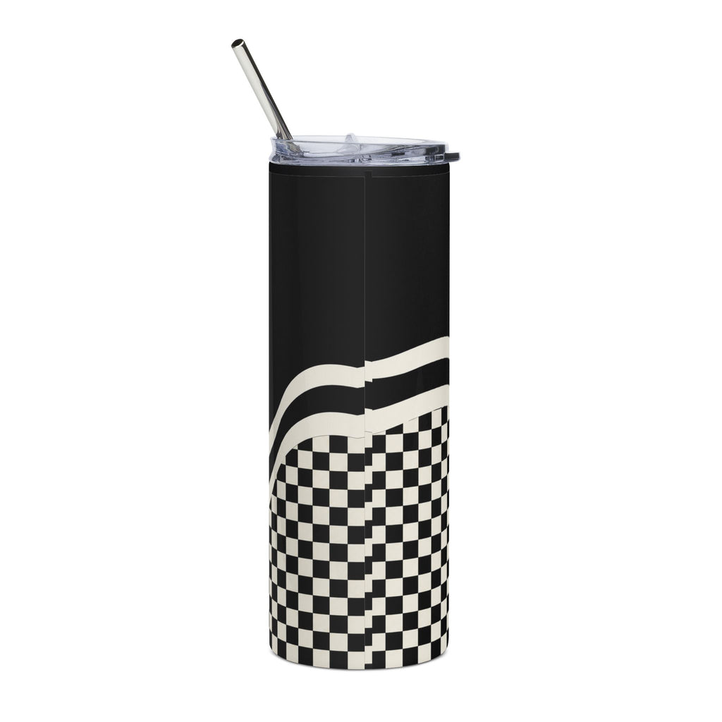 Monochrome Flow - 20oz Stainless Steel Tumbler