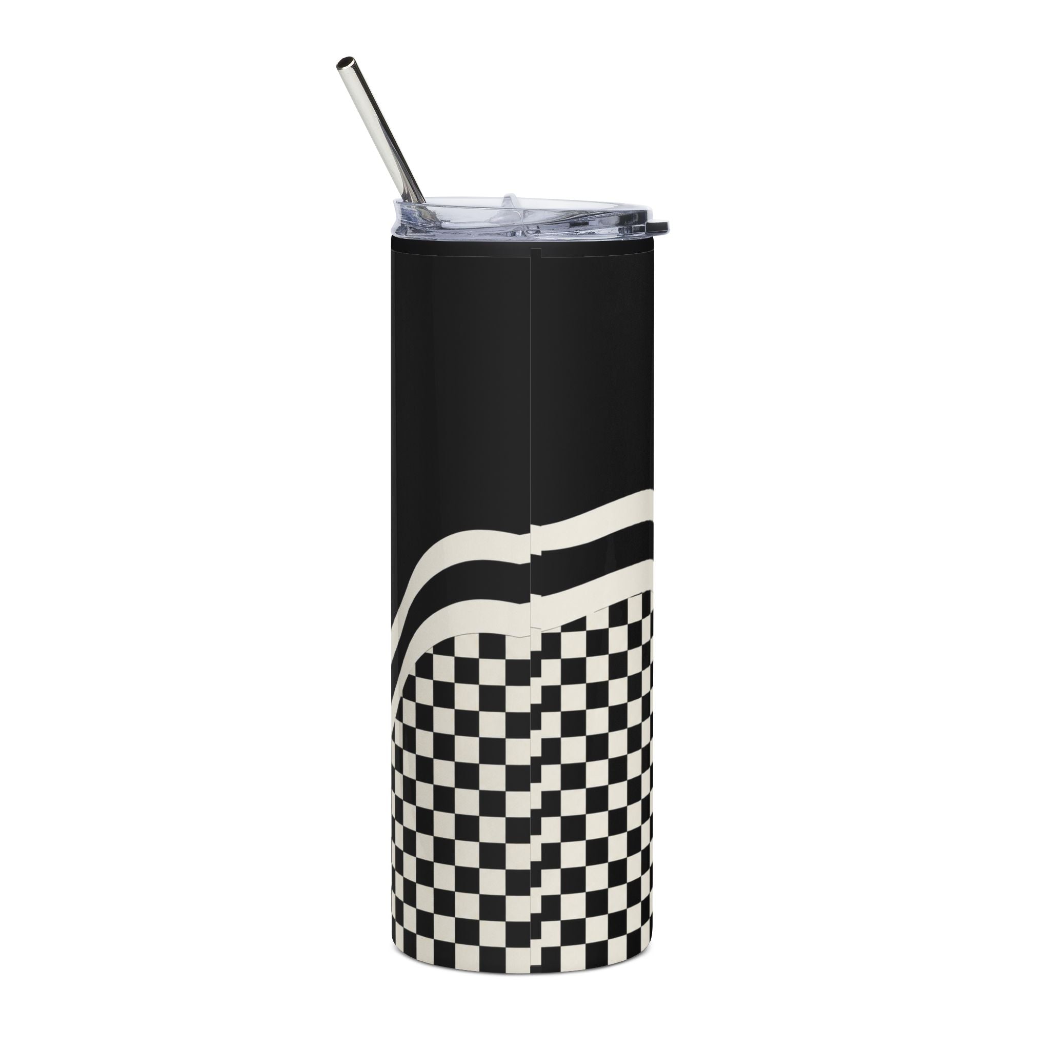 Monochrome Flow - 20oz Stainless Steel Tumbler