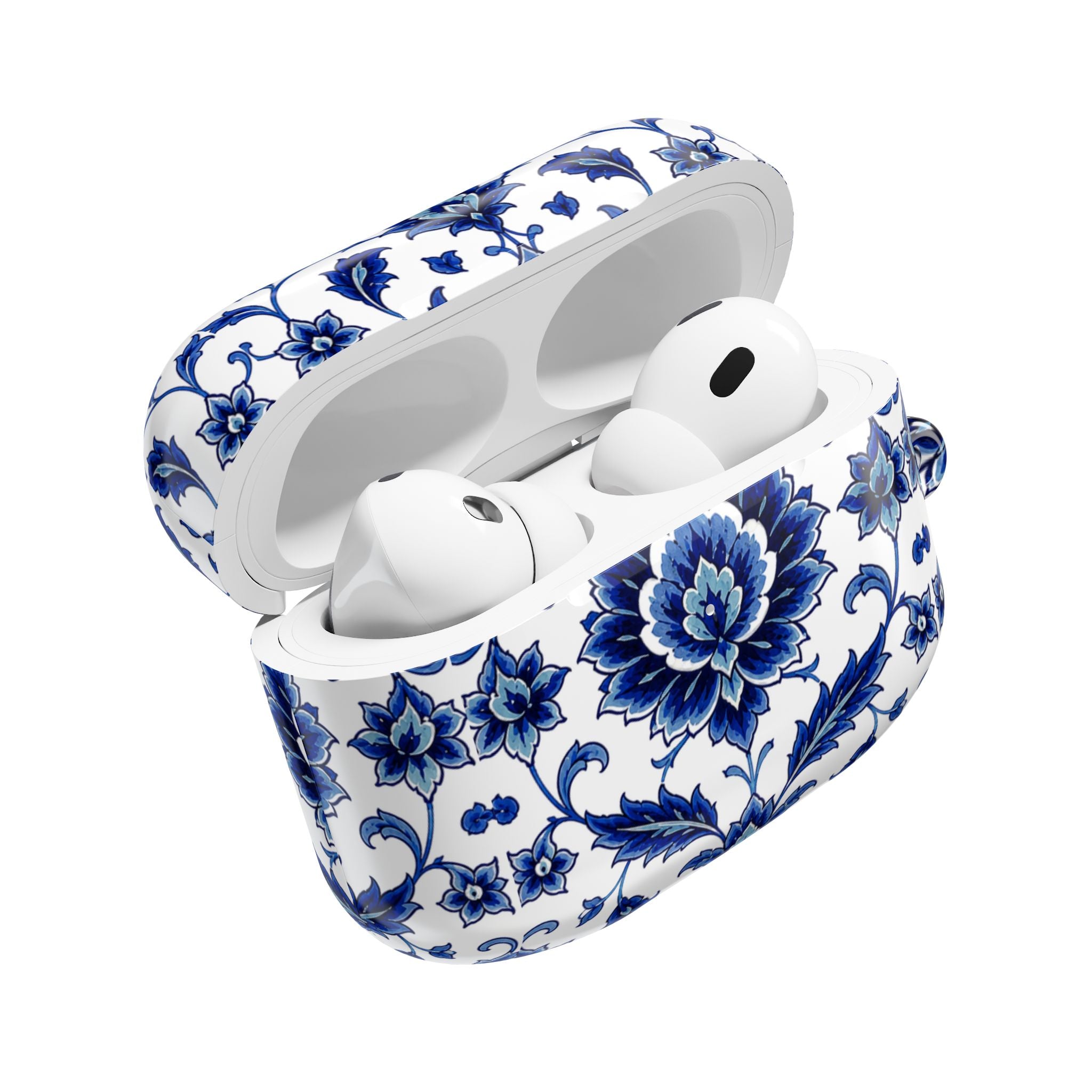 Porcelain Blue Floral AirPod Case
