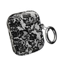 Black Floral Lace - AirPod Case