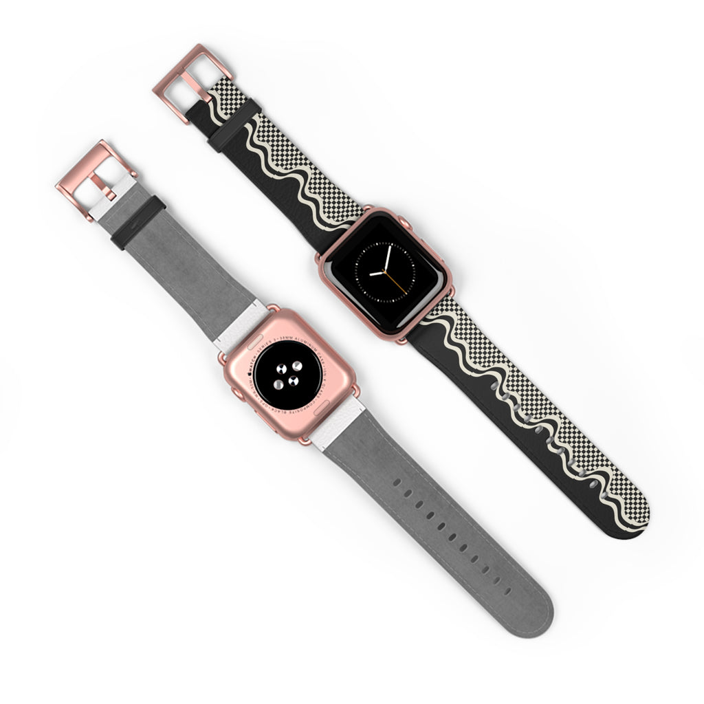 Monochrome Flow - Apple Watch Strap