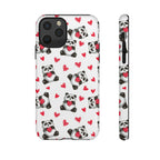 Cute Panda Pattern Phone Case — Tough Cases