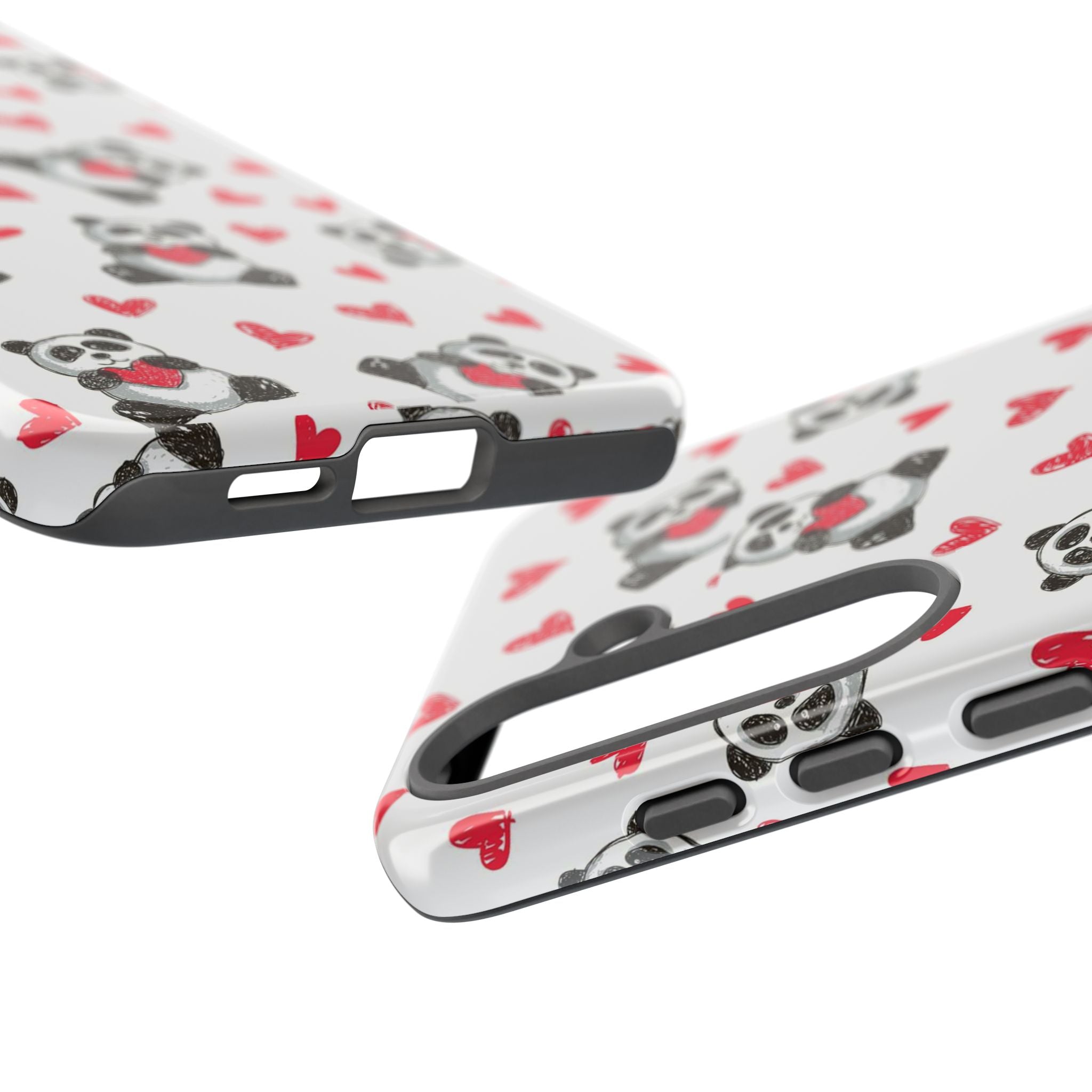 Cute Panda Pattern Phone Case — Tough Cases
