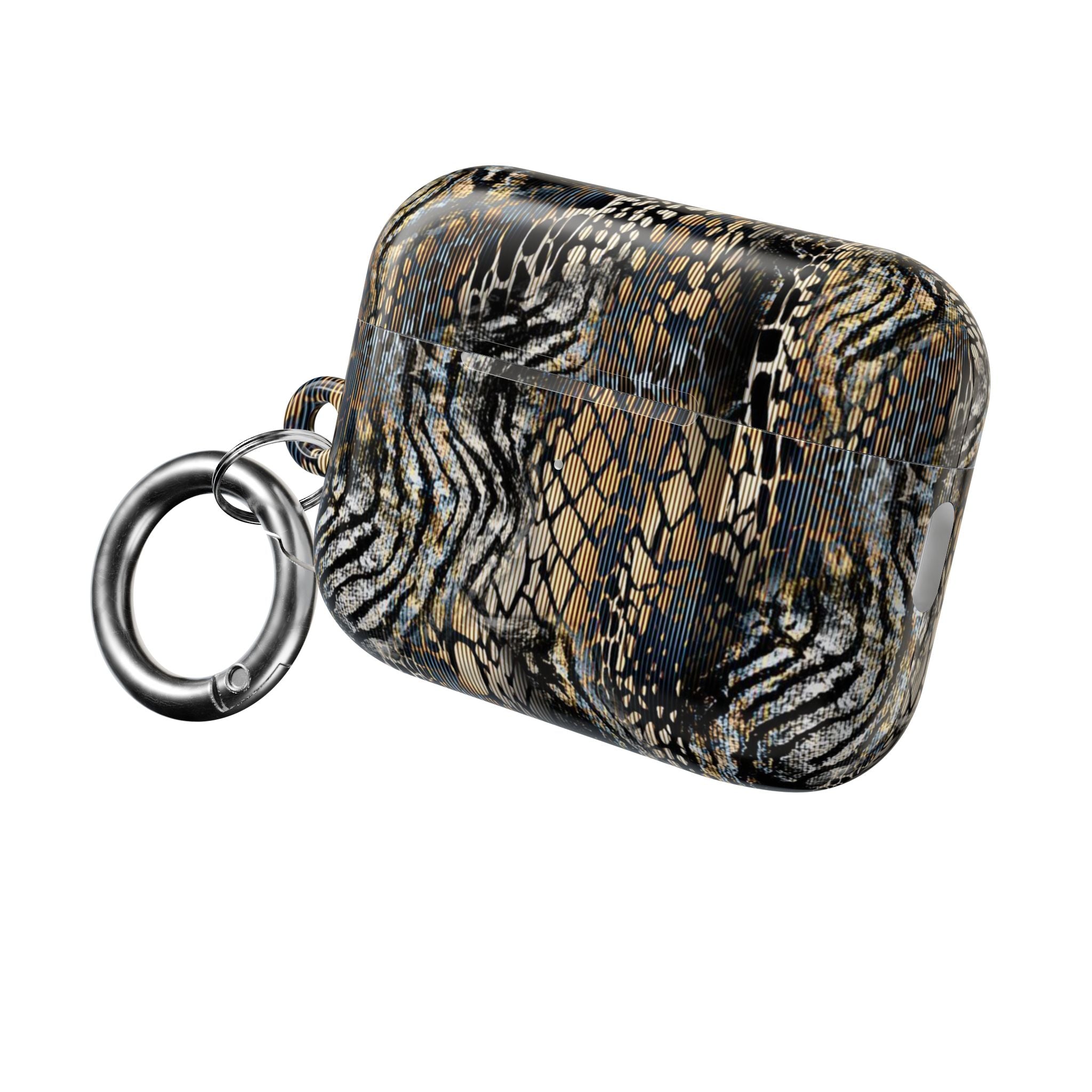Animal Print AirPod Case — Stylish Snake & Zebra Pattern Protective Cover