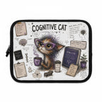 Cognitive Cat Laptop Sleeve — Cute Psychology-Themed Protective Case