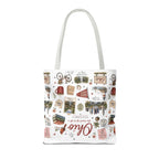 Ohio Illustrated Tote Bag — All-Over-Print Travel & Gift Tote