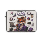 Organized Chaos Manager Laptop Sleeve — Fox Office Humor Protective Case