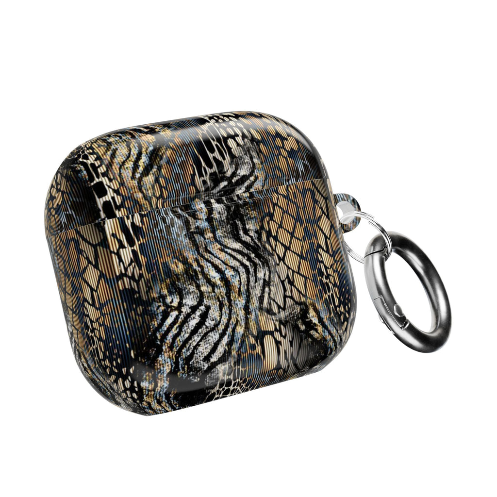 Animal Print AirPod Case — Stylish Snake & Zebra Pattern Protective Cover