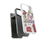 I Love London Illustrated Collage phone case | Tough Case