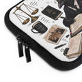 Law School Raven Laptop Sleeve — Cute Scholarly Crow Design for Law Students & Graduates