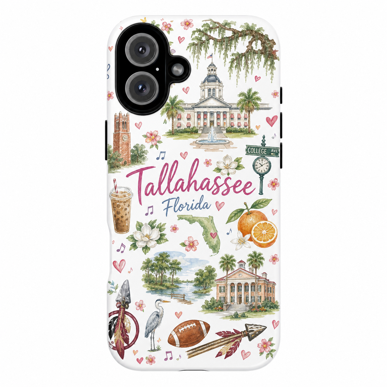 Tallahassee Florida Phone Case — 'Tough Cases' Protective Phone Cover