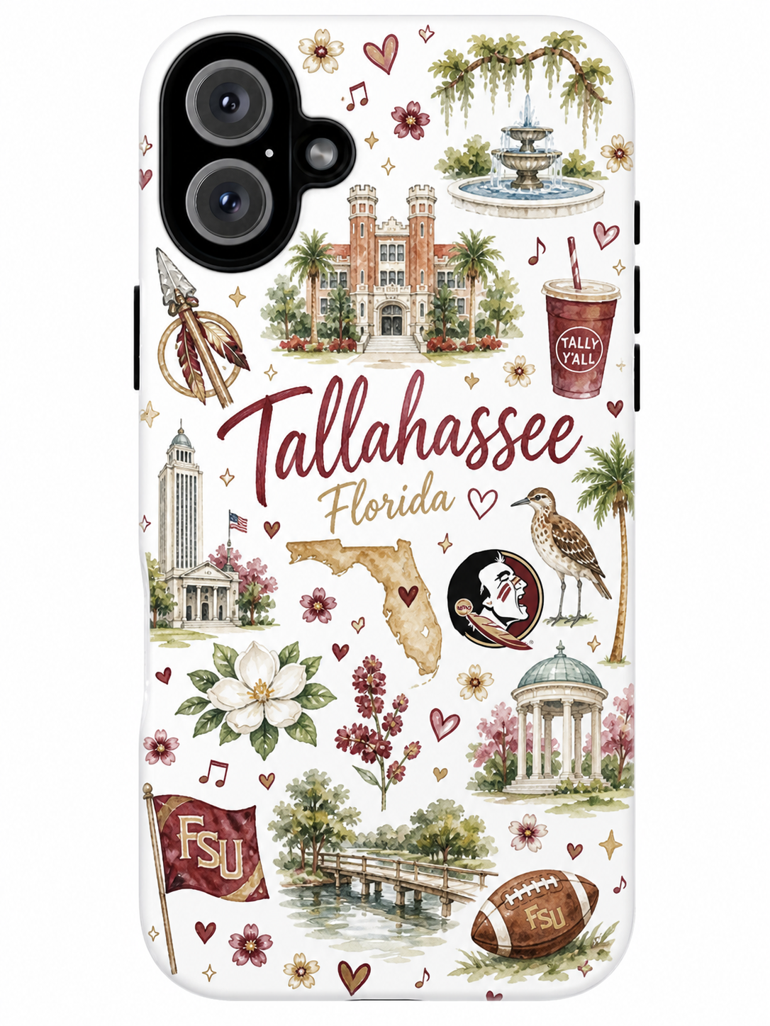 Tallahassee Florida Phone Case — 'Tough Cases' Protective Phone Cover