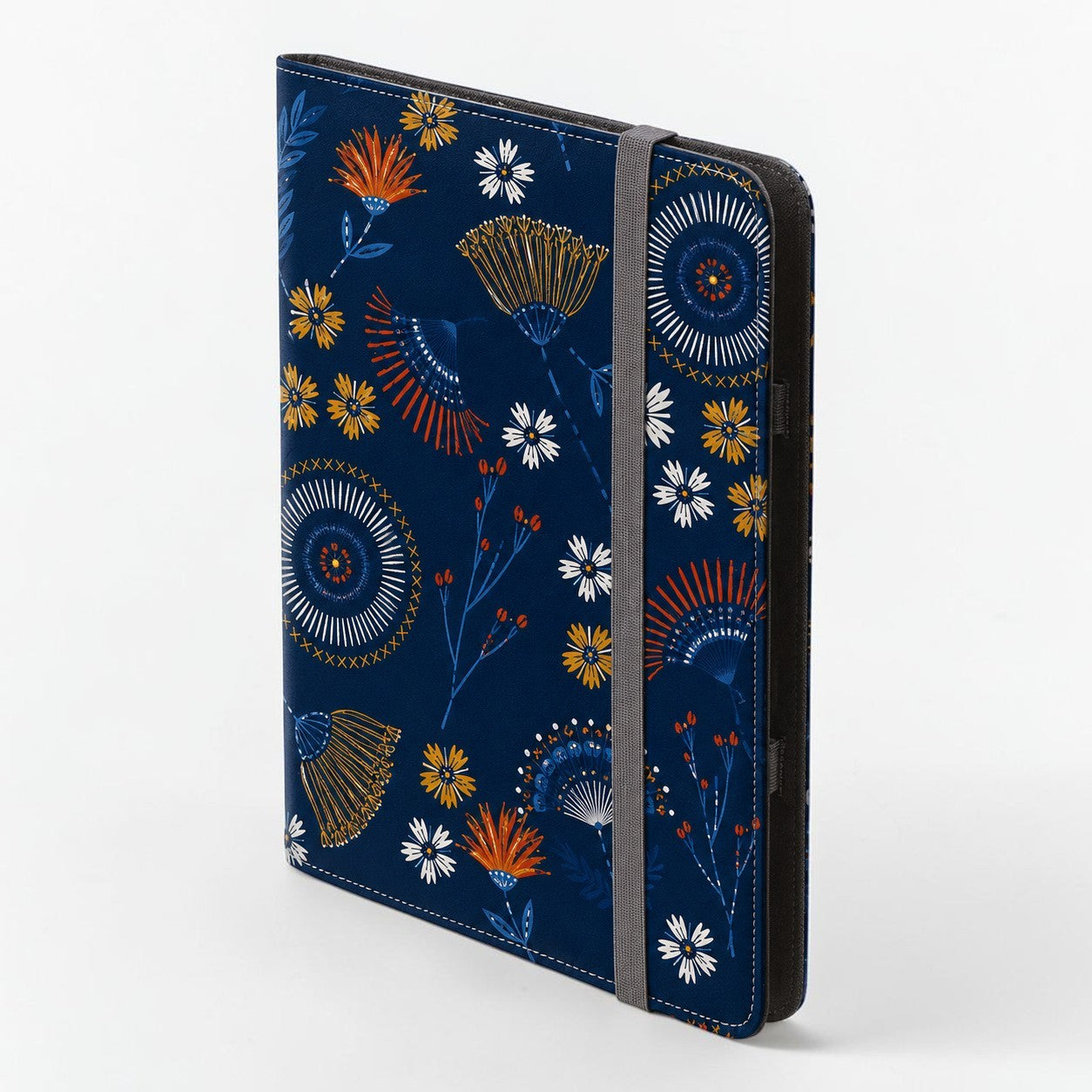 Midnight Wildflower - Tablet Folio Case
