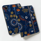 Midnight Wildflower - Tablet Folio Case