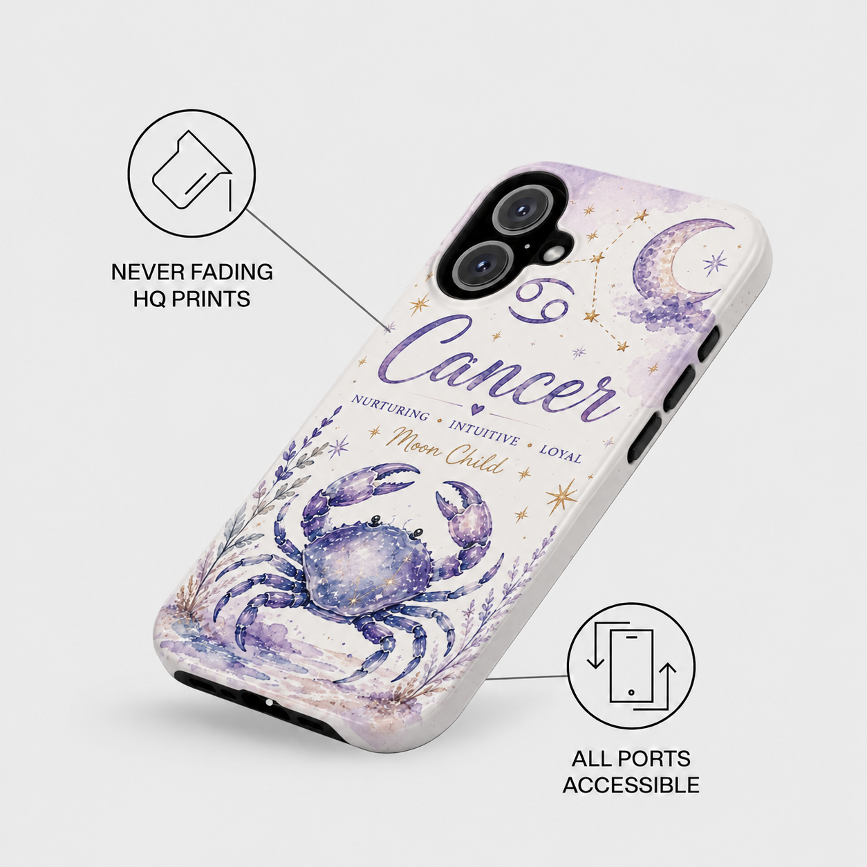 Cancer Zodiac Phone Case