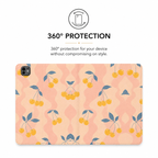 Retro Yellow Cherry - Tablet Case
