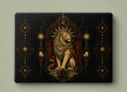 Lion Crest - Clear MacBook Case