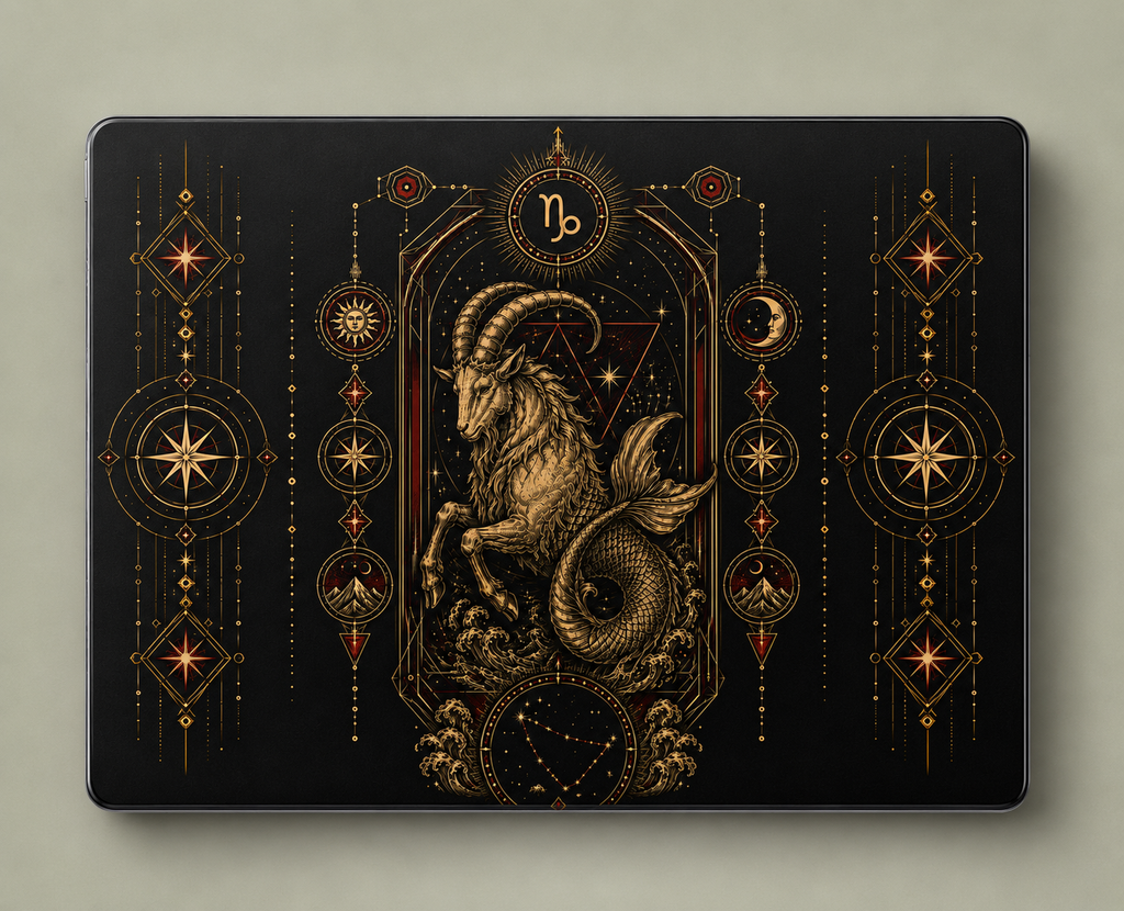 Capricorn - Clear MacBook Case