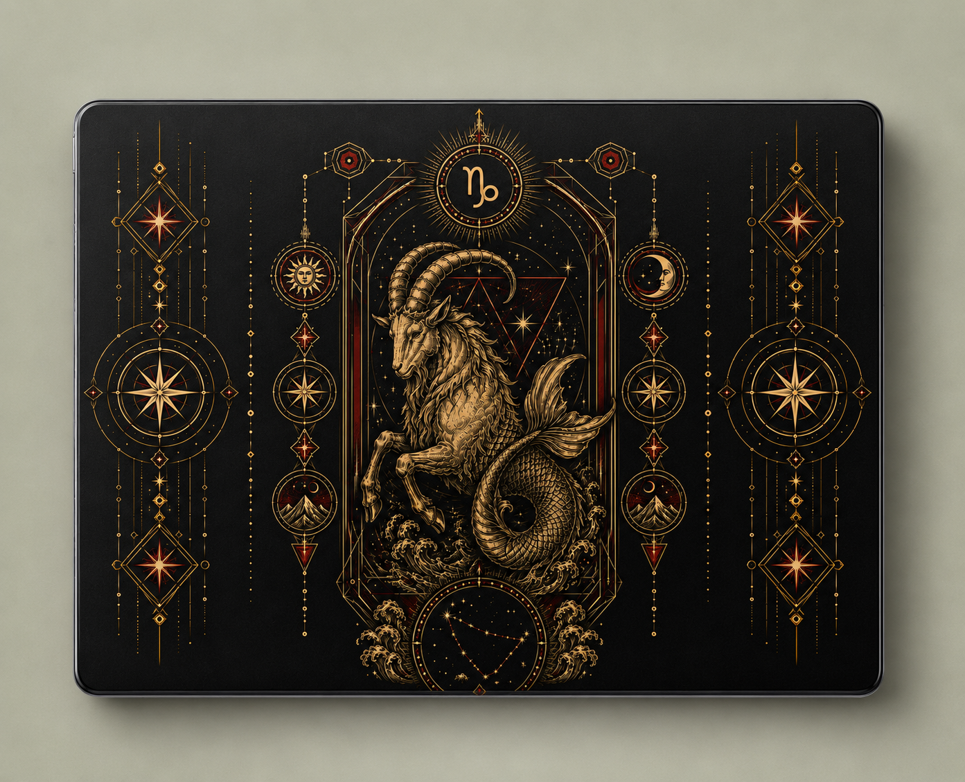 Capricorn - Clear MacBook Case