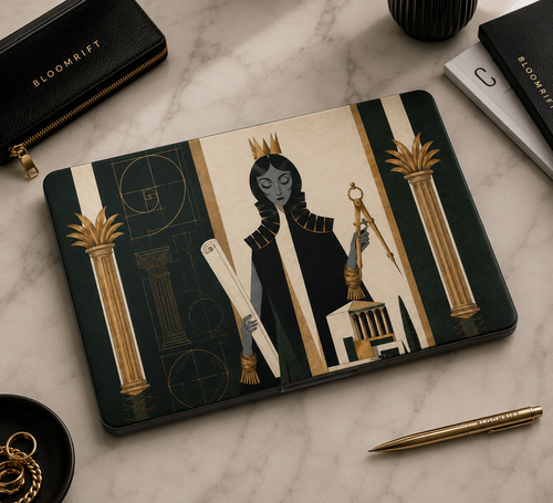 Architectural Goddess - Clear MacBook Case