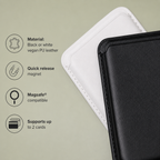 Wild Grace - Vegan MagSafe Card Wallet